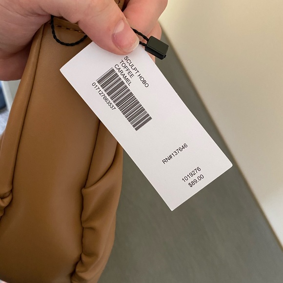 Large Faux Leather Hobo - Picture 2 of 7